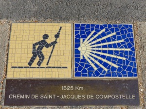 Chartres - Camino Marker