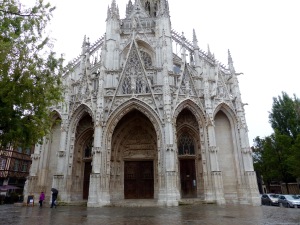 Rouen - St. Maclou Church (bowed facade)